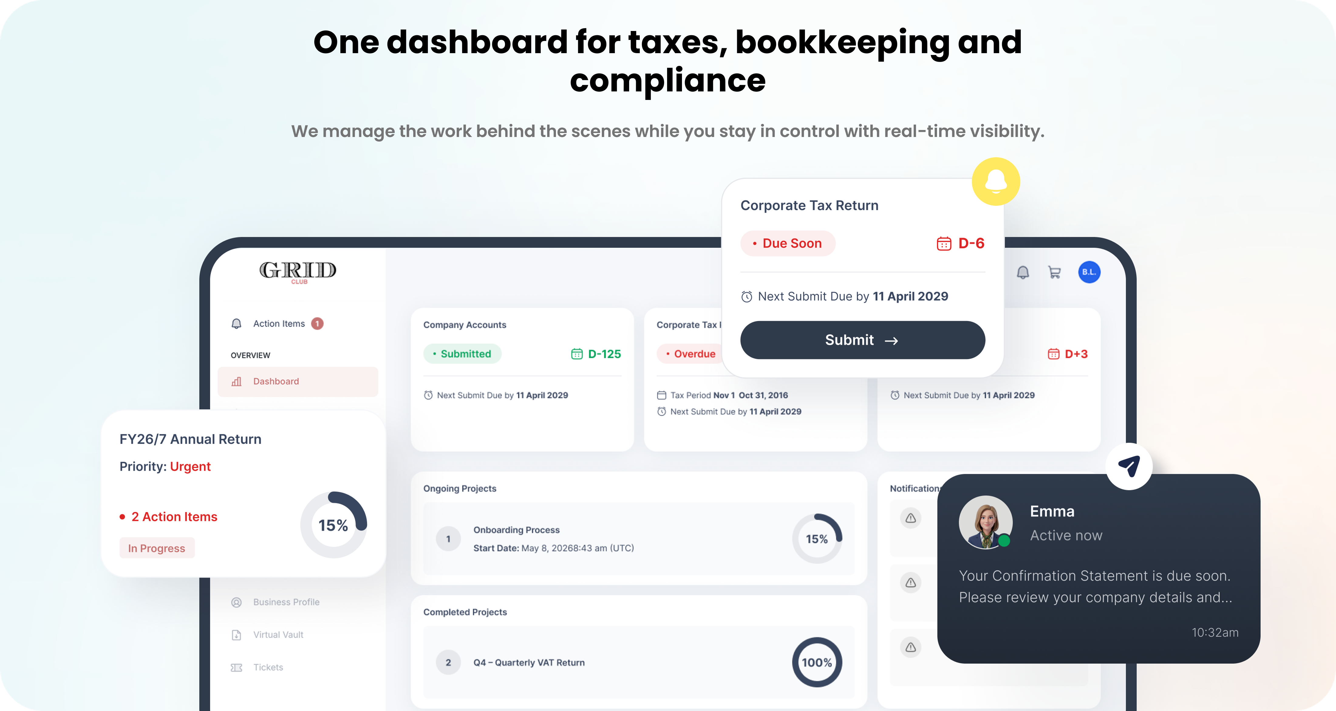 Smart Compliance Dashboard